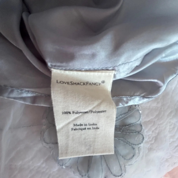 LoveShackFancy Grover Floral-Appliqué Tiered Organza Ruffled Maxi Skirt - Picture 12 of 12